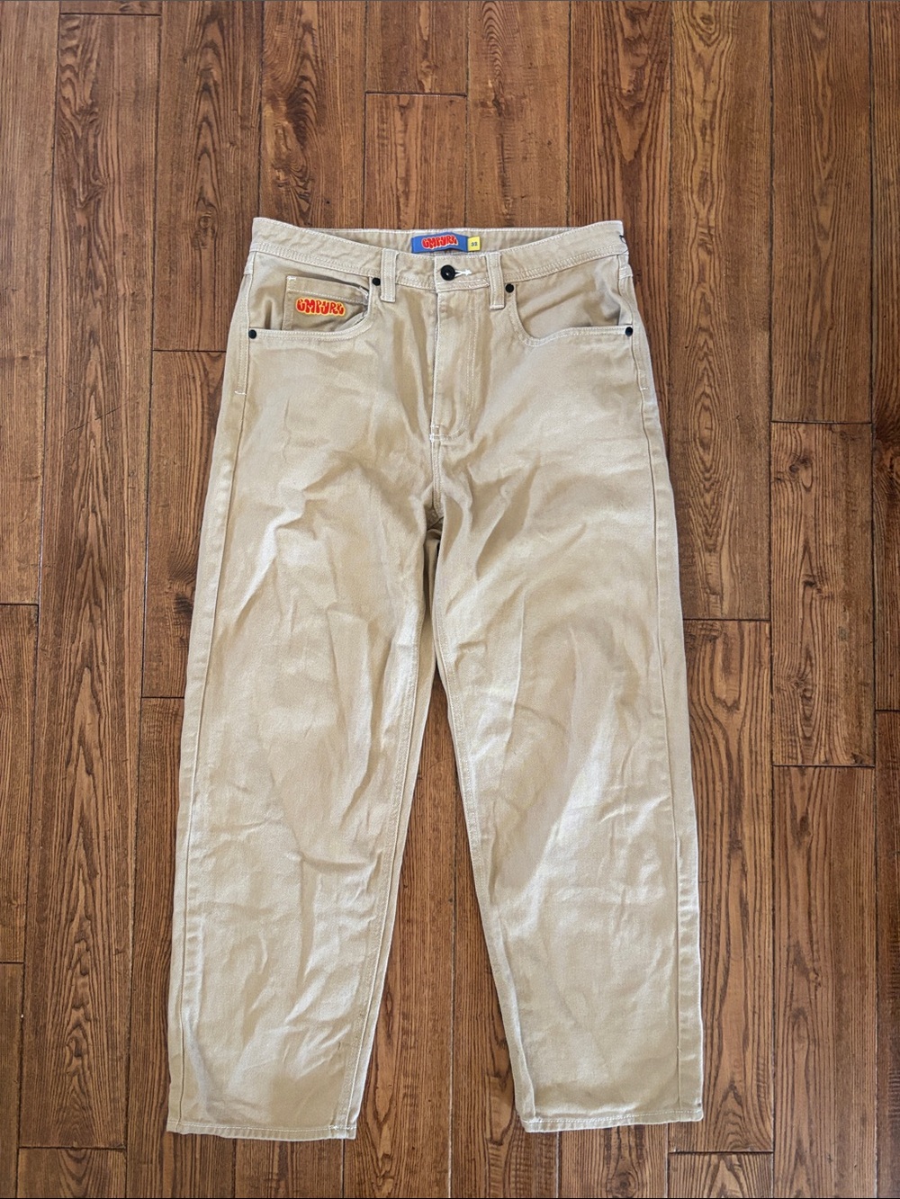 Empyre Tan Straight-Leg Chinos
